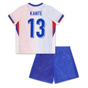 Fotbalové Dres Francie Kante #13 Dětské Venkovní Oblečení ME 2024 Krátký Rukáv (+ trenýrky)